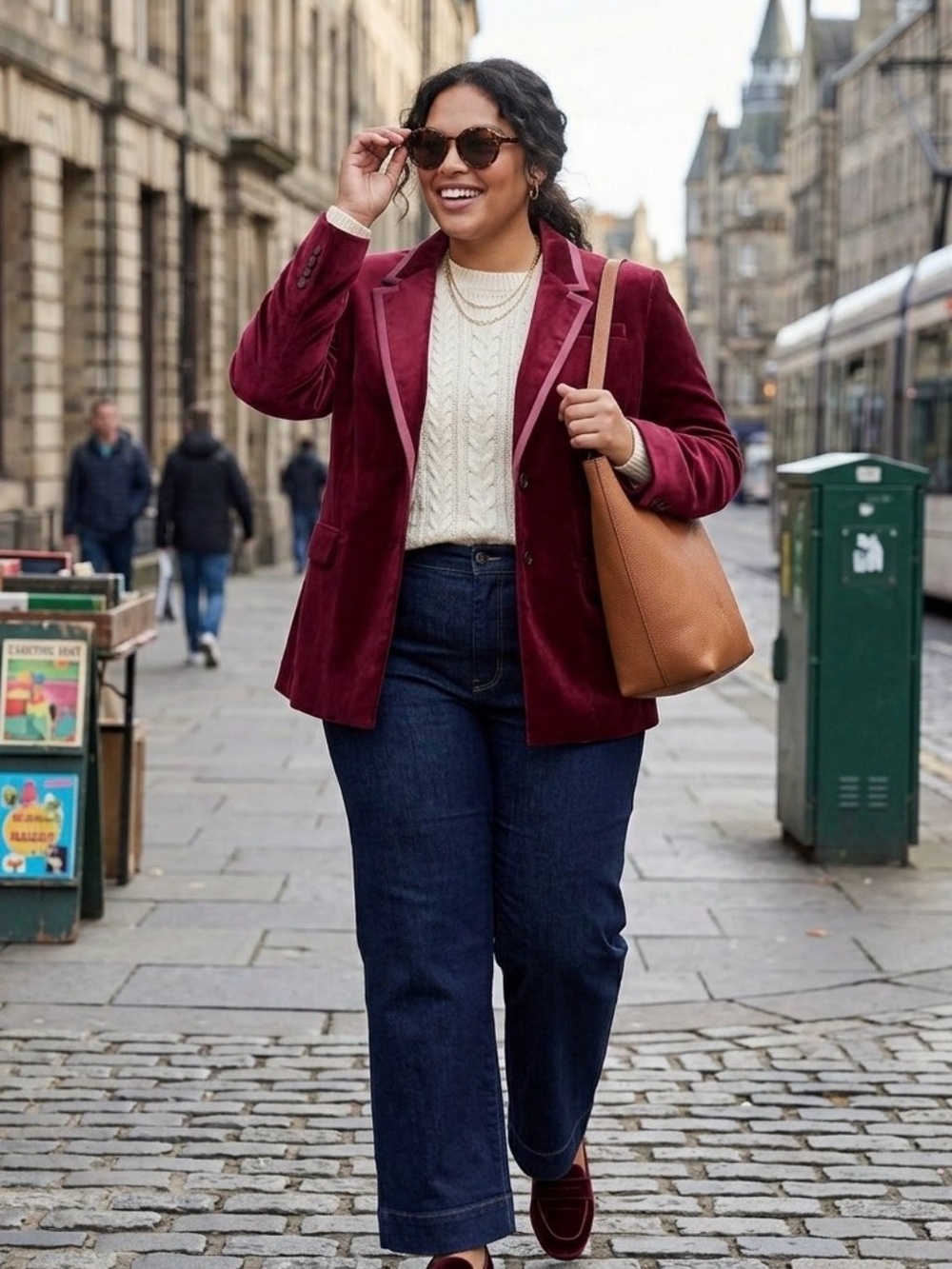 J. Crew Madelyn Burgundy Velvet Blazer /jacketTuscany fabric Italy Sz22 Plus NWT
